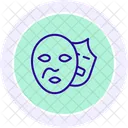 Peel off mask  Icon