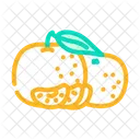 Peeled Mandarin Peel Icon