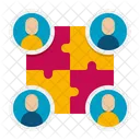 Peer Collaboration  Icon