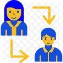 Peer Learning Collaboration Students Icon