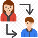 Peer Learning Collaboration Students Icon
