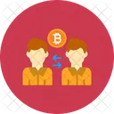 Cryptocurrency Network Peer Icon