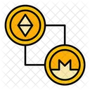 Cryptocurrency Network Peer Icon