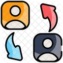 Peer To Peer Connection Icon