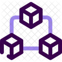 Blockchain Cryptocurrency Digital Currency Icon