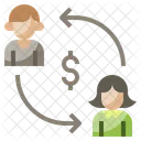 Peer To Peer  Icon