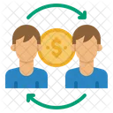 Peer To Peer  Icon