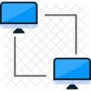 Peer To Peer Pressure Client To Client Icon