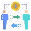 Peer To Peer Lending  Icon