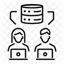 Peering Shared Database Icon