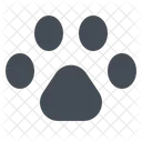 Cachorro Pegada Pata Icon