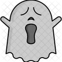 Brincadeira De Fantasma Fantasma Assustador Ícone