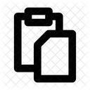 Pegar  Icono