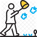 Pegar borboleta  Ícone