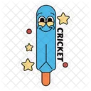 Cricket Deportes Juego Icono