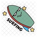 Pegatina de surf  Icono