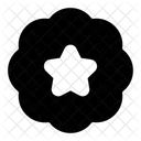 Insignia Militar Pegatina De Estrella Campeonato Icono