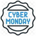 Cyber Monday Venta Descuento Icono