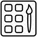 Peinture Peinture Palette De Peinture Icon