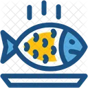 Peixe Frutos Do Mar Cozido Icon