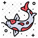 Peixe carpa  Ícone
