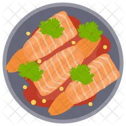 Peixe cru  Icon