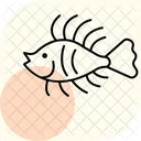 Peixe Leao Oceano Marinho Ícone