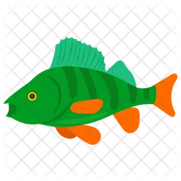 Peixe Poleiro  Ícone