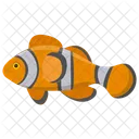 Peixe tropical  Ícone