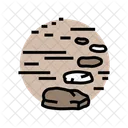 Escalones Piedras Progreso Icono