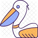 Pelican Pelecanus Creature Icon