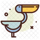 Pelicano Icono