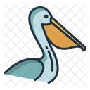 Pelicano Aves Ave Icono