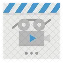Pelicula Monitor Asiento Icono