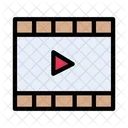 Video Reproduccion Medios Icono