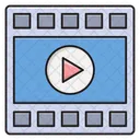 Pelicula Pelicula Carrete Icono