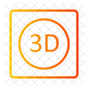 Película 3D  Icono