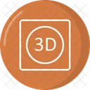 Película 3D  Icono