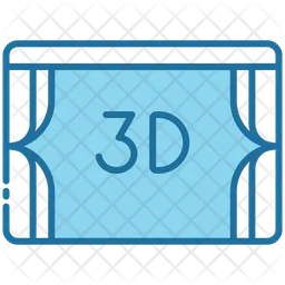 Película 3D  Icono