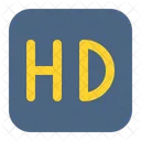 Hd Pelicula Signo Icono