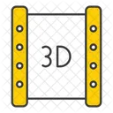 Película 3d  Icono