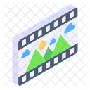 Pelicula De Paisajes Pelicula De Paisajes Carrete De Pelicula Icon