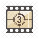 Pelicula Video Cine Icon