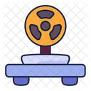 Peligro Nuclear Signo Icono