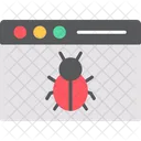 Peligro Internet Malware Ícone