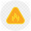 Peligro de incendio  Icono