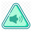 Peligro de ruido fuerte  Icono