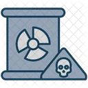 Peligro Nuclear Radiacion Radiactivo Icono