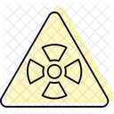 Radiacion Peligro Advertencia Icono