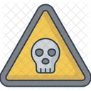 Peligro Toxico Peligro Quimico Venenoso Icono